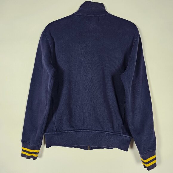 Polo Ralph Lauren New York NY Preppy Mens Small Long Sleeve Full Zip Jacket - Picture 2 of 5
